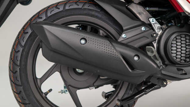 Vision 110 mit leichtem Stahlrahmen und Sporträdern