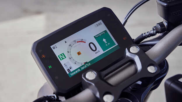 Honda CB650R, 5-Zoll-TFT-Display