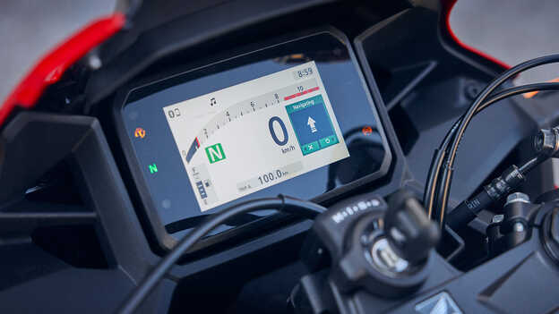 Honda CBR500R, Smartphone-Konnektivität mit Navigation