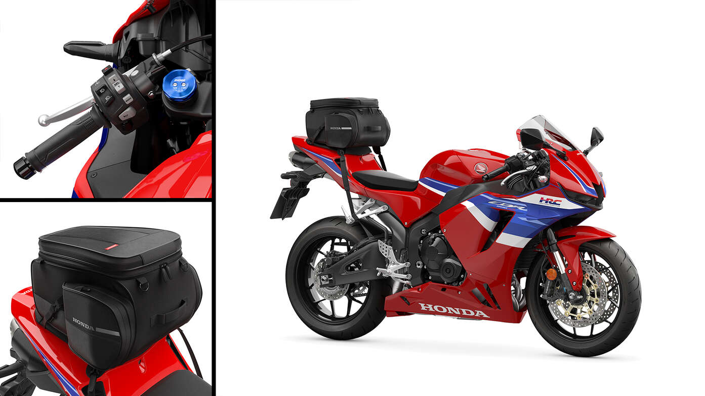 CBR600RR mit Touring-Paket.