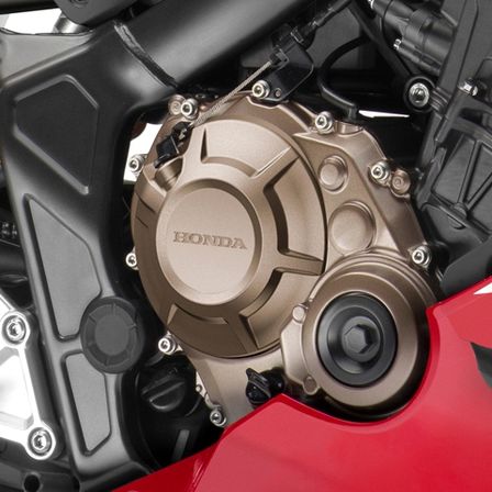 CBR650R, Studioaufnahme, Nahaufnahme des Motors