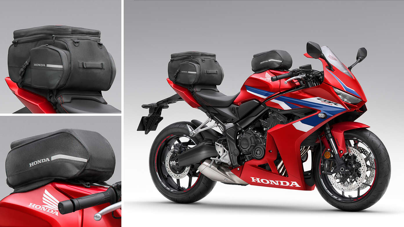 Honda CBR650R, Komfort-Paket.