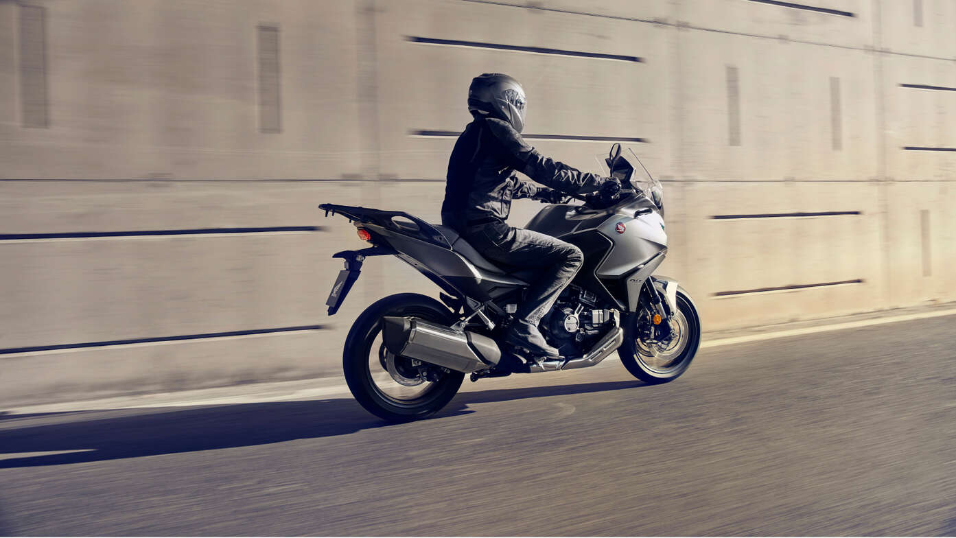 Honda NT1100 on location.
