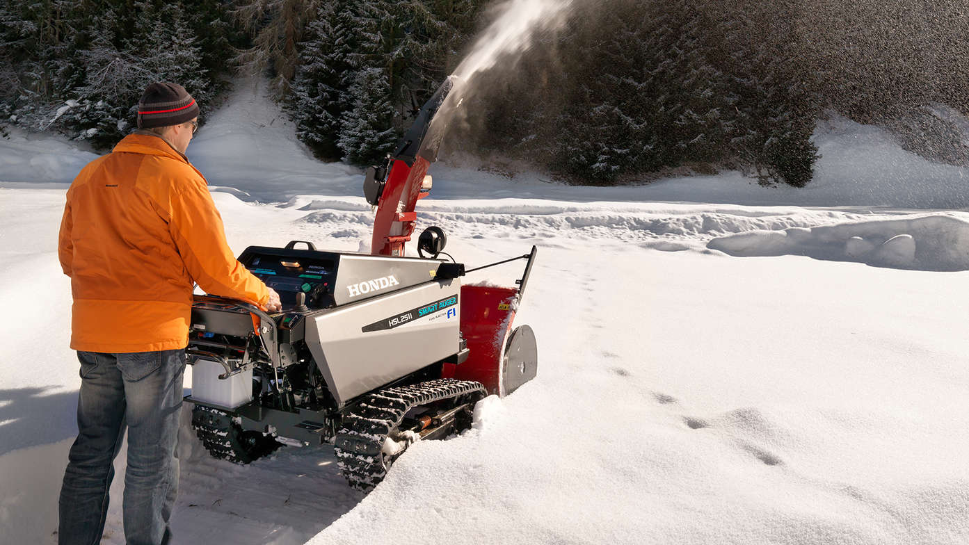 Übersicht – Profifräse– Produktpalette – Schneefräsen – Honda