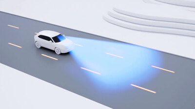 Aktiver Spurhalteassistent LKAS (Lane Keeping Assist System) mit Stauassistent TJA (Traffic Jam Assist)
