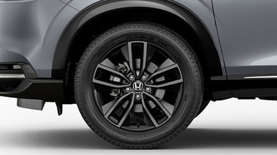 18-Zoll-Leichtmetallfelgen in Black Cut
