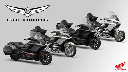 Neue Farben für GL1800 Gold Wing und Gold Wing Tour des Modelljahrgangs 2023