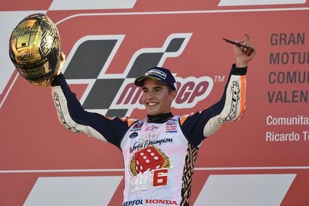 Marc Márquez ist MotoGP Weltmeister 2017