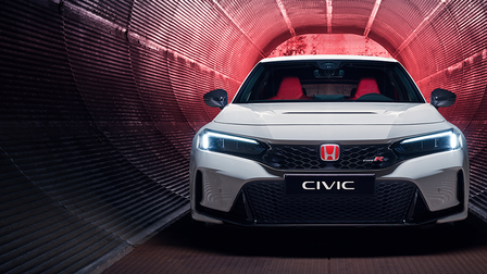 Civic Type R Frontansicht.