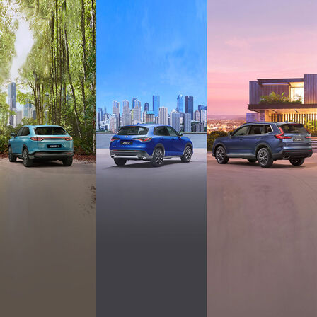 Dre neue Honda SUVs