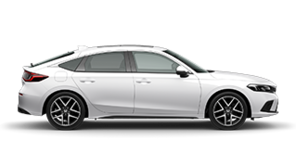 Honda Civic Hybrid front facing three quarter