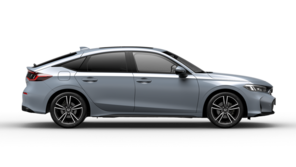 Honda Civic Hybrid front facing three quarter