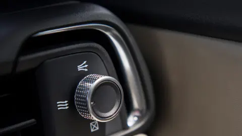 Nahaufnahme des Honda HR-V Luftverteilungssystems