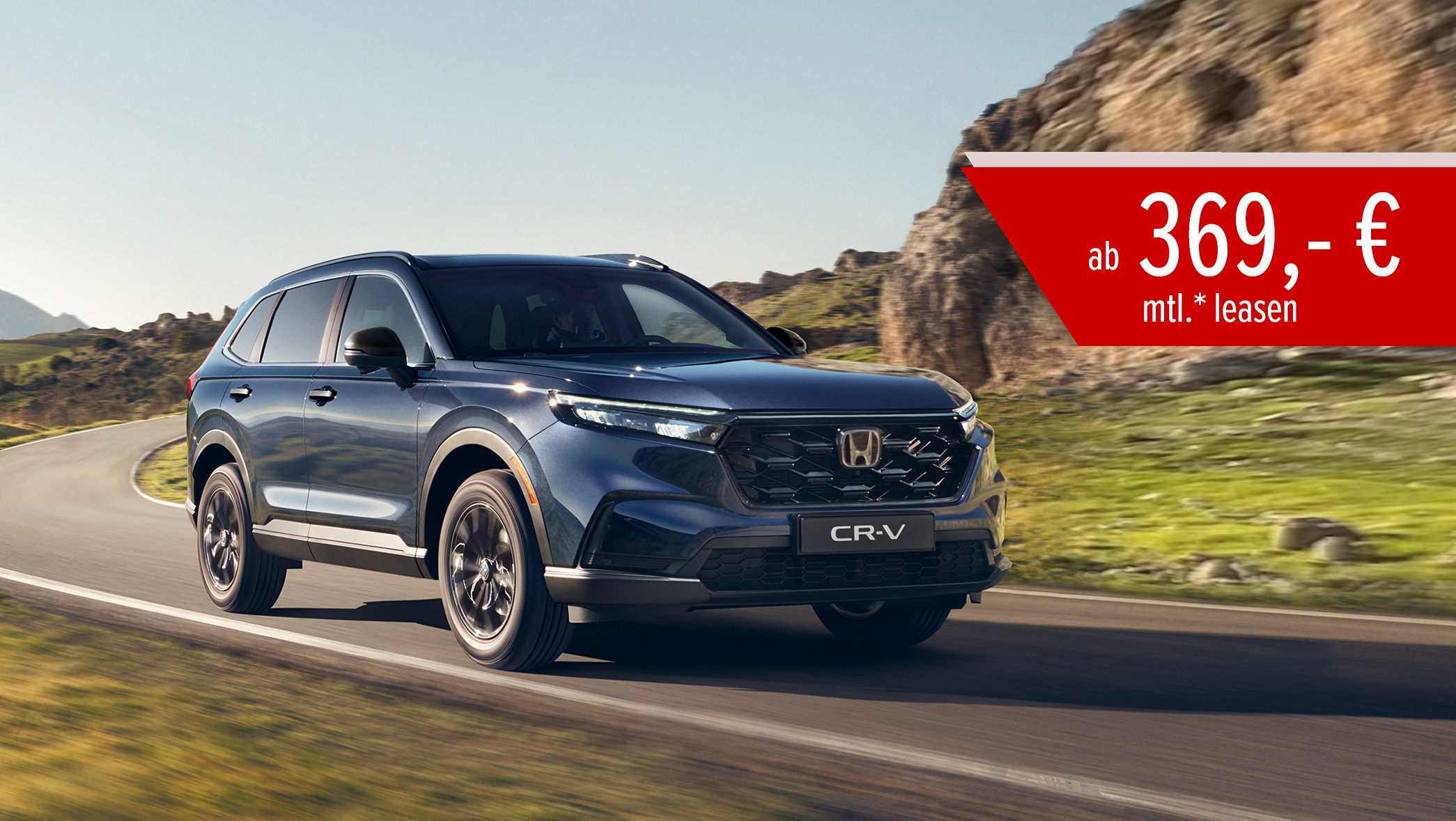 CR-V e:HEV Elegance Leasingangebot mit Preisangabe.