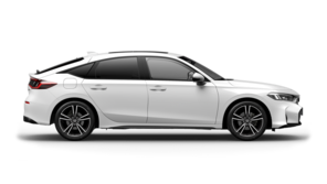 Honda Civic Hybrid front facing three quarter
