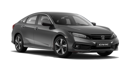 grauer Honda Civic Seitenansicht