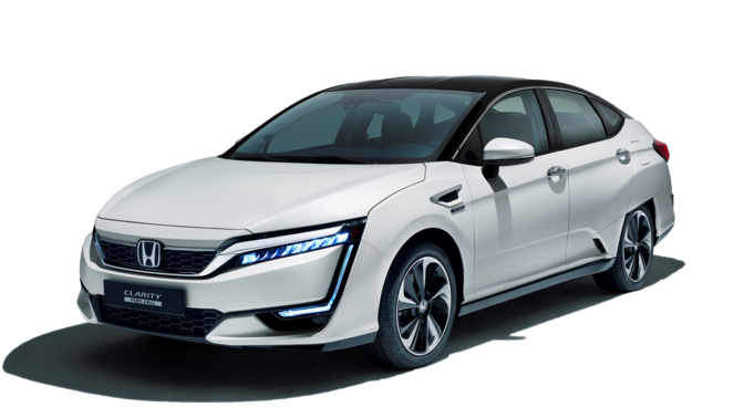 weißer Honda Clarity