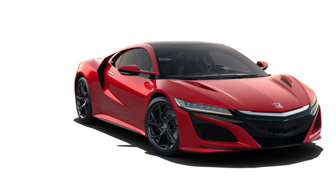 roter Honda NSX Frontansicht