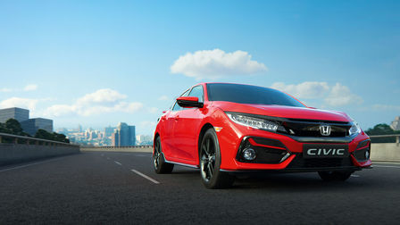 Honda Civic, 3/4-Frontansicht
