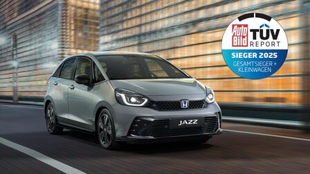 TÜV-Report: Honda Jazz fährt den Gesamtsieg ein