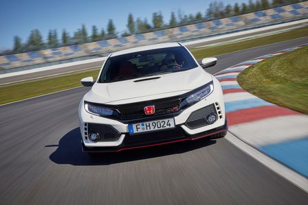 Honda Civic Type R geht auf Rekordfahrt