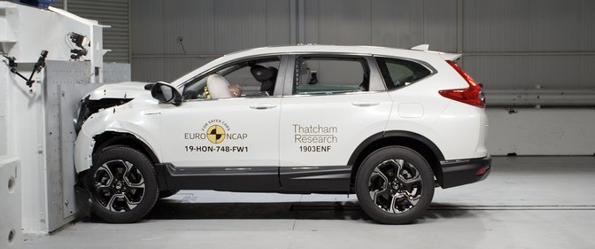 Euro NCAP: Fünf Sterne für den Honda CR-V