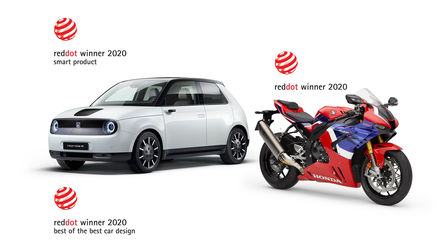 Red Dot Design Awards 2020: „Best of the Best“-Auszeichnung für den Honda e