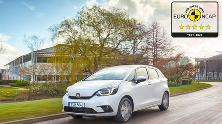 Honda Jazz e:HEV sichert sich fünf Sterne