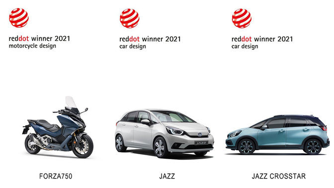 Honda Jazz e:HEV für herausragendes Produktdesign ausgezeichnet