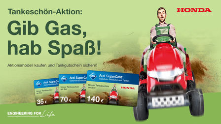Honda Tankeschoen Aktion 2019