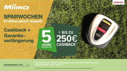 Honda Miimo-Sparwochen-Aktion 2019