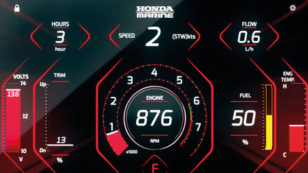 Honda Marine Display