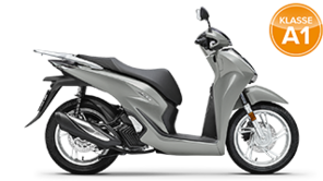 Honda SH125i, Seitenansicht