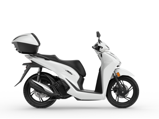 Honda SH125i, Seitenansicht