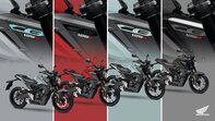 Vier neue Farbvarianten f&uuml;r die Honda CB125R des 2026er Modelljahrgangs