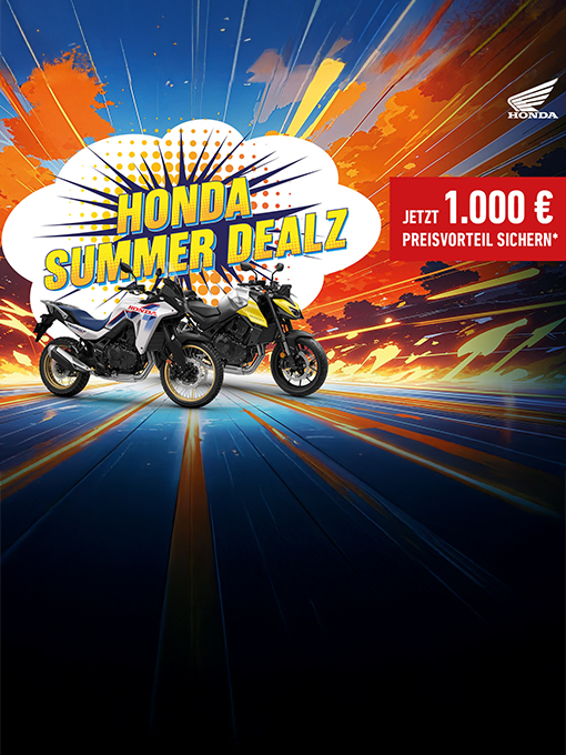Honda Summer Dealz - 1000 Euro Preisvorteil