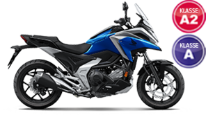 Honda NC750X, Seitenansicht