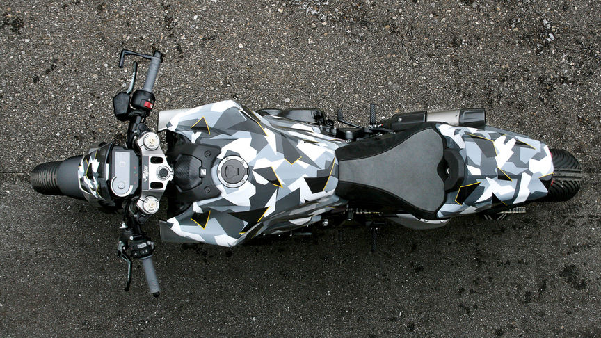 Honda CB1000R-adical Ansicht von oben