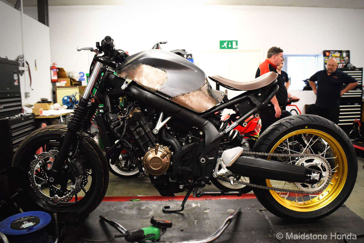 Mad Max meets Bobber Garage with People
