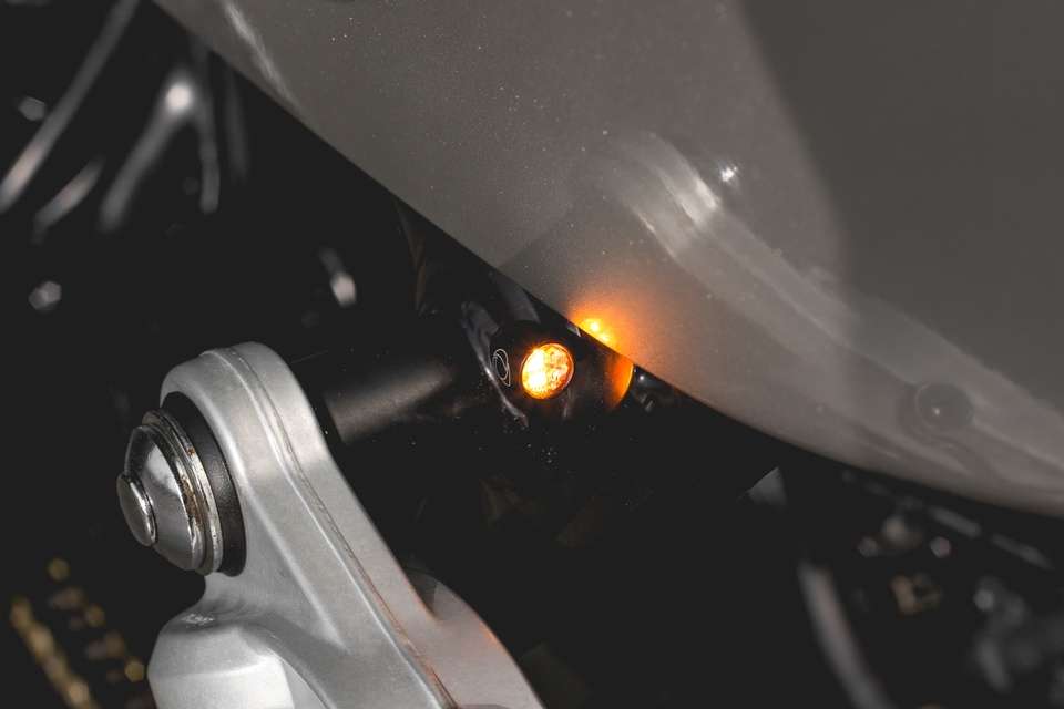 CB750 Detail Licht