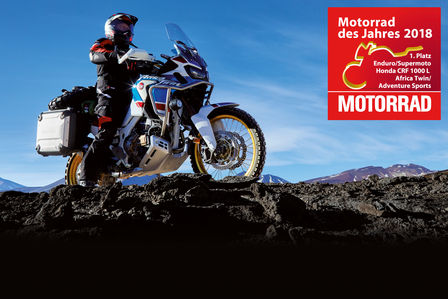 Motorrad des Jahres 2018 – CRF1000L Africa Twin / Adventure Sports