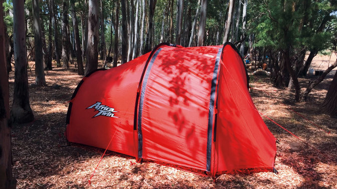 Africa Twin Zelt