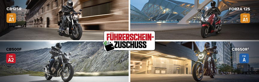 Honda Führerscheinzuschuss