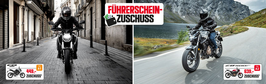 Honda Führerscheinzuschuss
