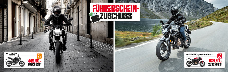 Honda Führerscheinzuschuss