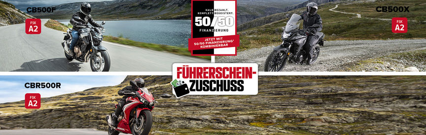 Führerscheinzuschuss 50/50