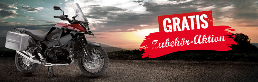 Crosstourer Gratis-Zubehör-Aktion